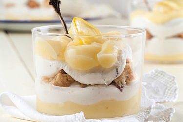 Zuppa Inglese לימוני עם קצפת וביסקוטי
