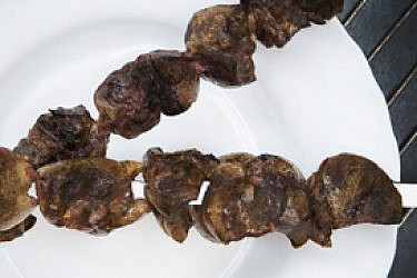 שיפודי כליות בשמן שום