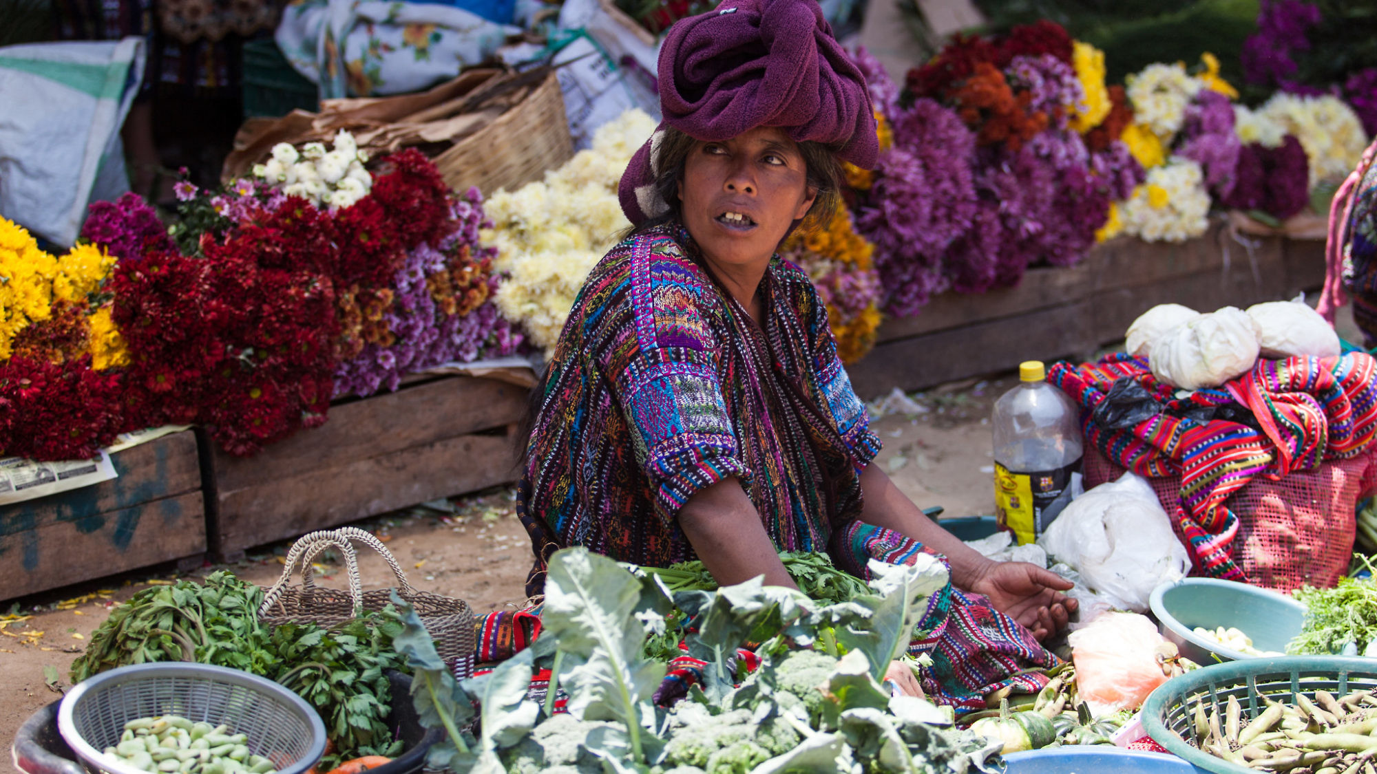 שוק אוכל במקסיקו (צילום: shutterstock)