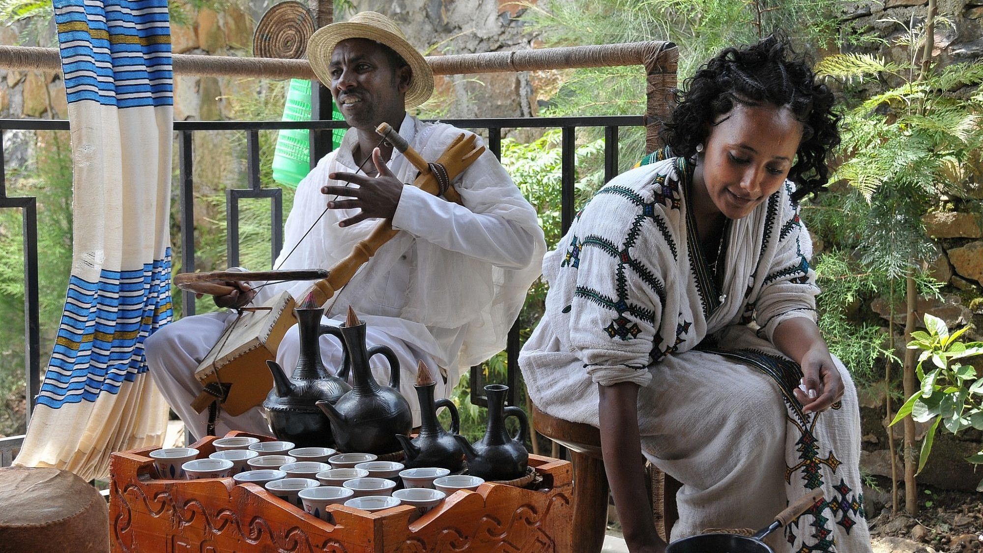 טקס קפה אתיופי. צילום: shutterstock