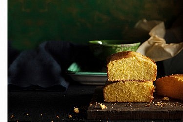 לחם תירס של שף רז רהב. צילום: אפיק גבאי. סטיילינג: עמית פרבר