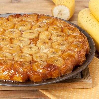 טאטן אישי של בננות וברנדי של מיכל מוזס. צילום: Shutterstock.