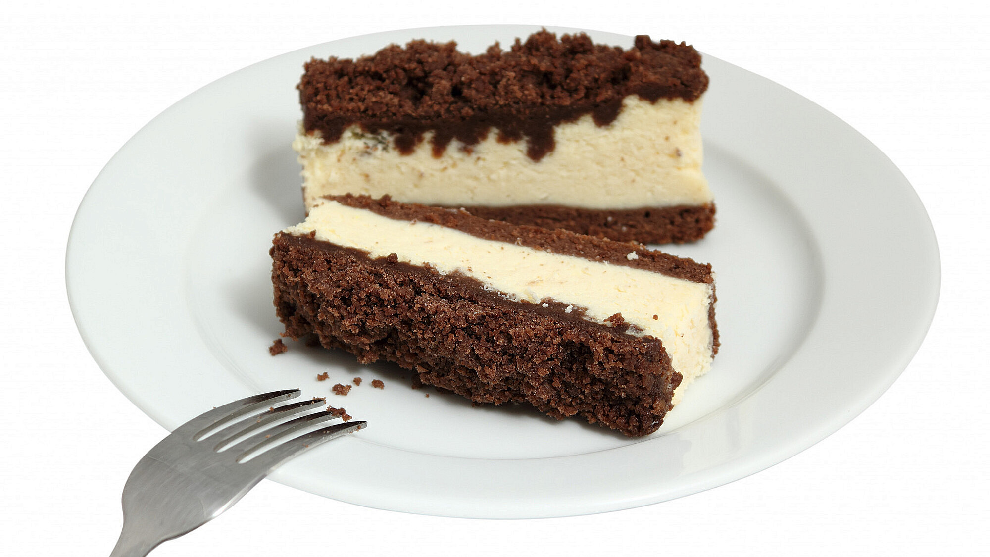 עוגת גבינה עם קראמבל שוקולד מריר. צילום: Shutterstock