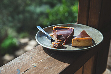 טארט שוקולד ושמן זית של שף־קונדיטורית נועה חיים | צילום: שני בריל