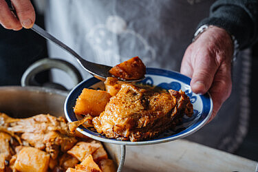 סופריטו דה גאינה – סופריטו עוף של שף נמרוד נורמן | צילום: איתמר גינזבורג