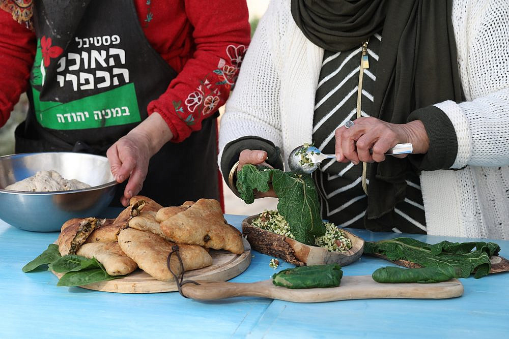 בישול ביתי אמיתי פסטיבל אוכל כפרי במטה יהודה. צילום: אלדד מאסטרו
